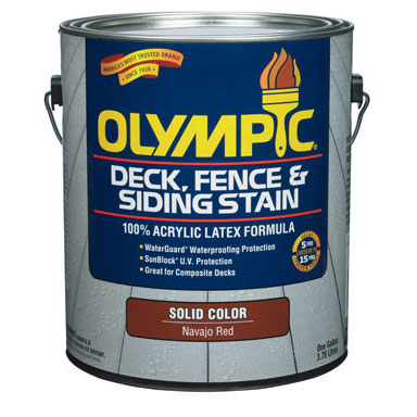Olympic Acrylic Deck Stain